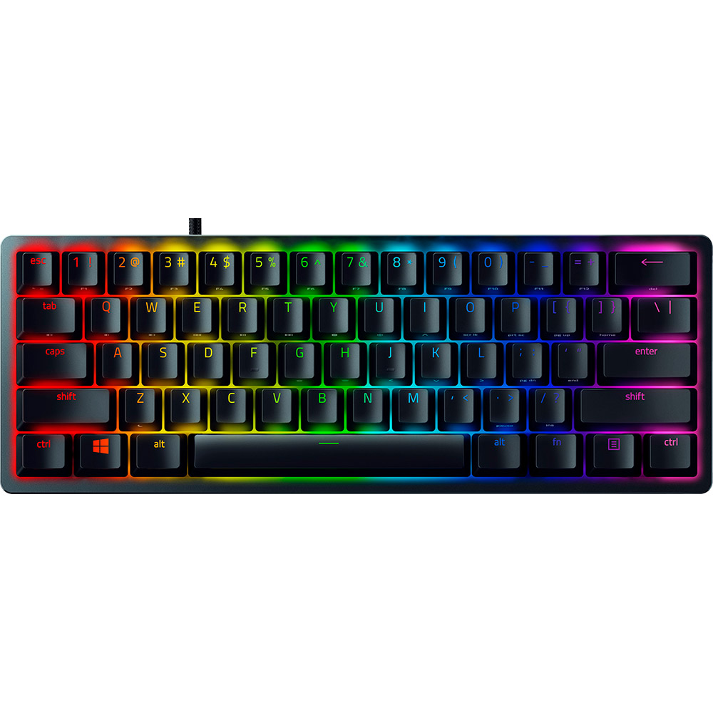 Клавіатура RAZER Huntsman mini Purple Switch RU (RZ03-03391500-R3R1)