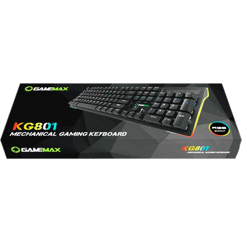 Клавиатура GAMEMAX KG801 Подключение проводное