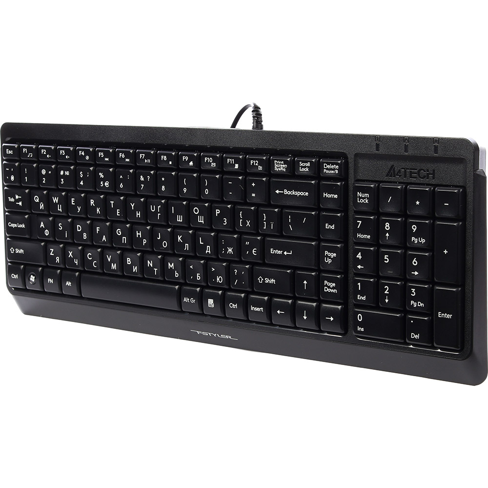 Клавіатура A4TECH FK15 Black Клас стандартна