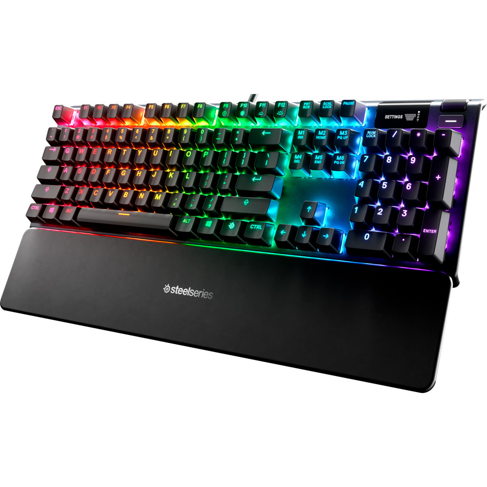 Клавиатура STEELSERIES APEX 5 UA USB Black (SS64532) Класс игровая