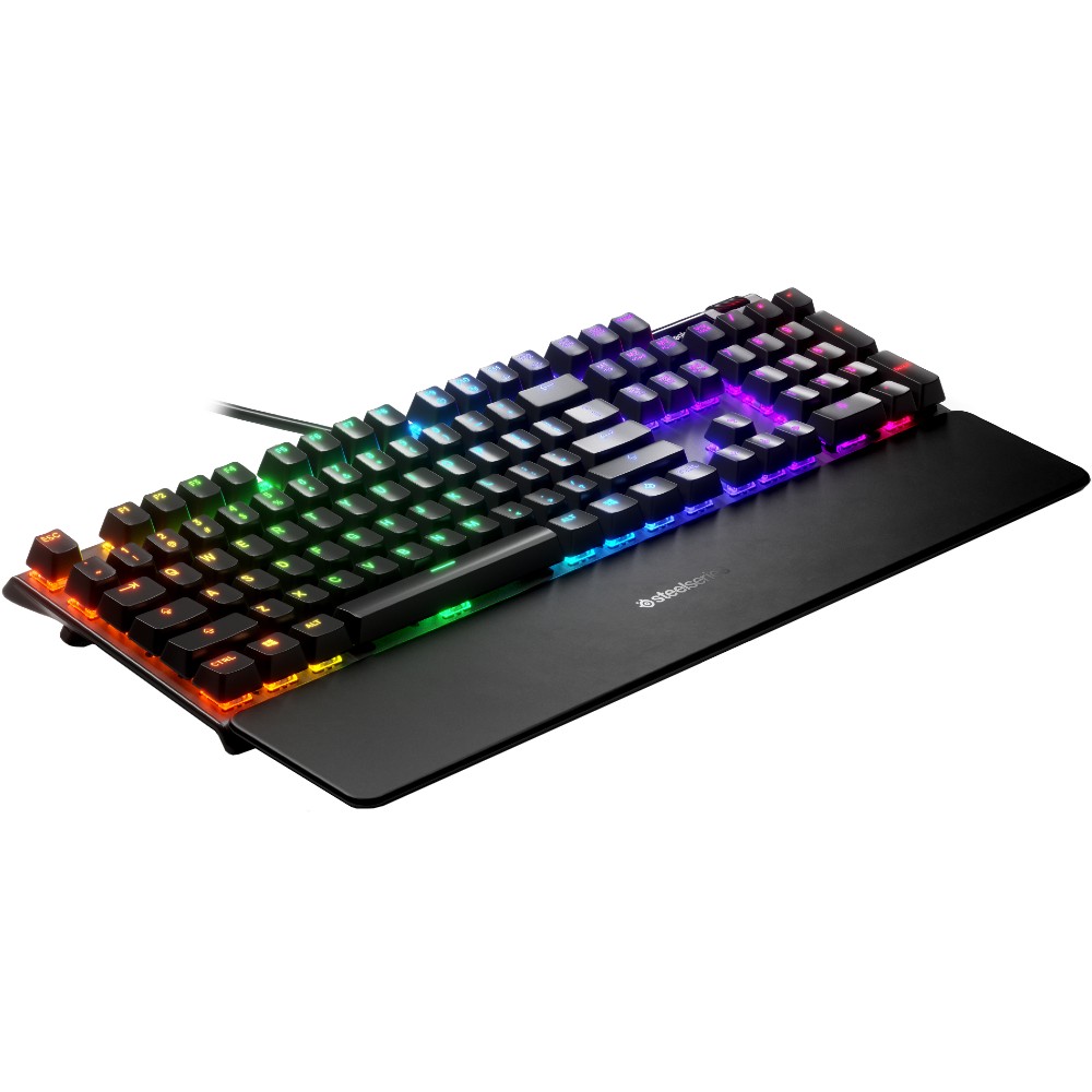 Клавиатура STEELSERIES APEX 5 UA USB Black (SS64532) Конструкция механическая