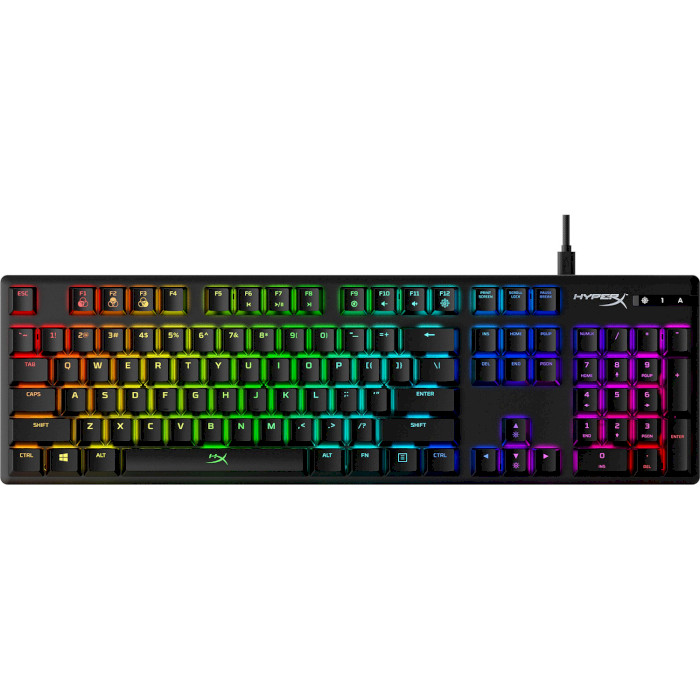 Клавіатура HYPERX Alloy Origins Aqua USB RGB US (HX-KB6AQX-US)