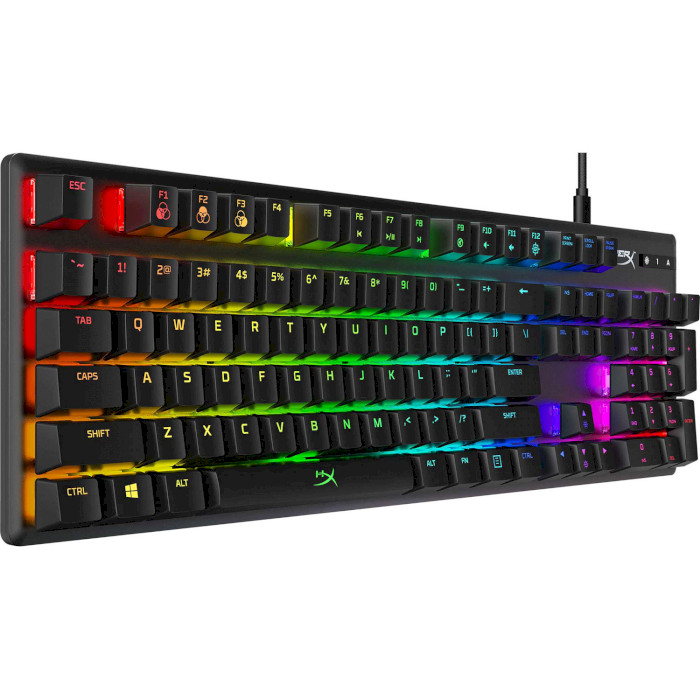 Клавіатура HYPERX Alloy Origins Aqua USB RGB US (HX-KB6AQX-US) Комплектація клавіатура