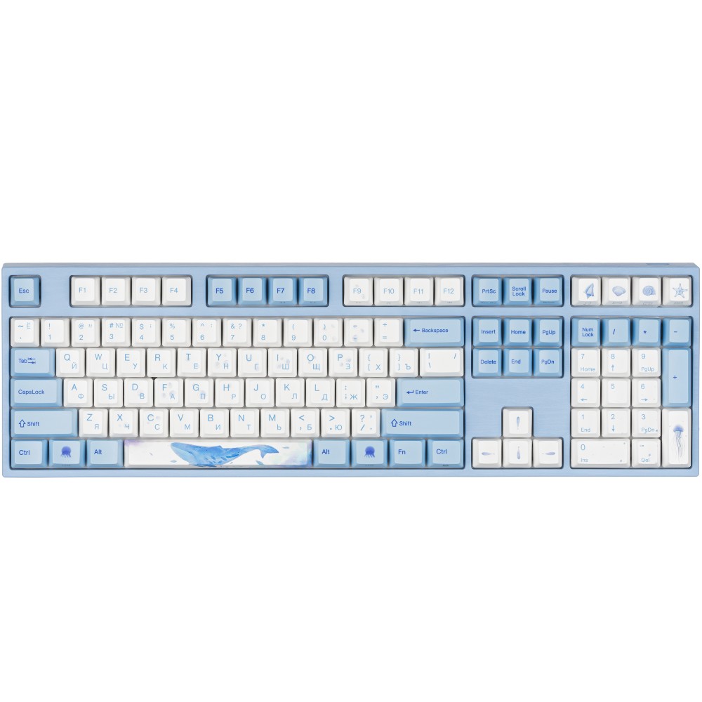 

Клавиатура VARMILO VA108M Sea Melody Cherry MX Blue (VA108MC2W/WBPE7HR), VA108M Sea Melody, Cherry MX Blue