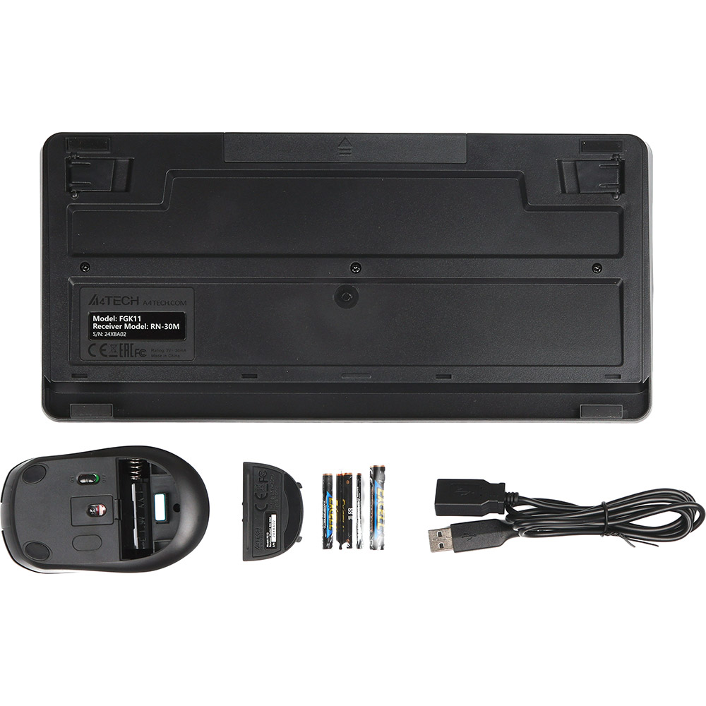 Внешний вид Комплект A4TECH Fstyler FG1112 Black