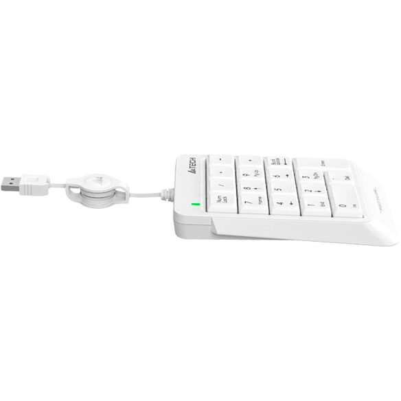 Клавиатура A4Tech Fstyler FK13 Numeric Keypad USB White Класс цифровой блок