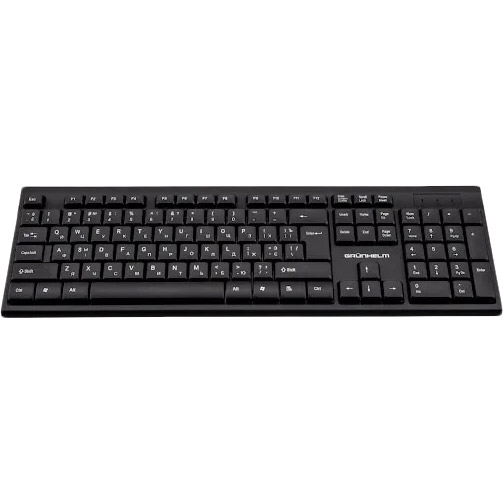 

Клавиатура GRUNHELM Black (KB-102WD), KB-102WD