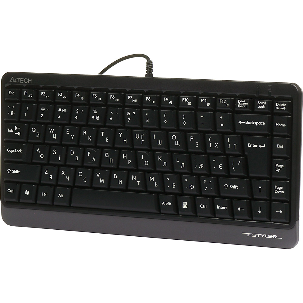 Клавиатура A4TECH FKS11 USB (Grey) Комплектация клавиатура