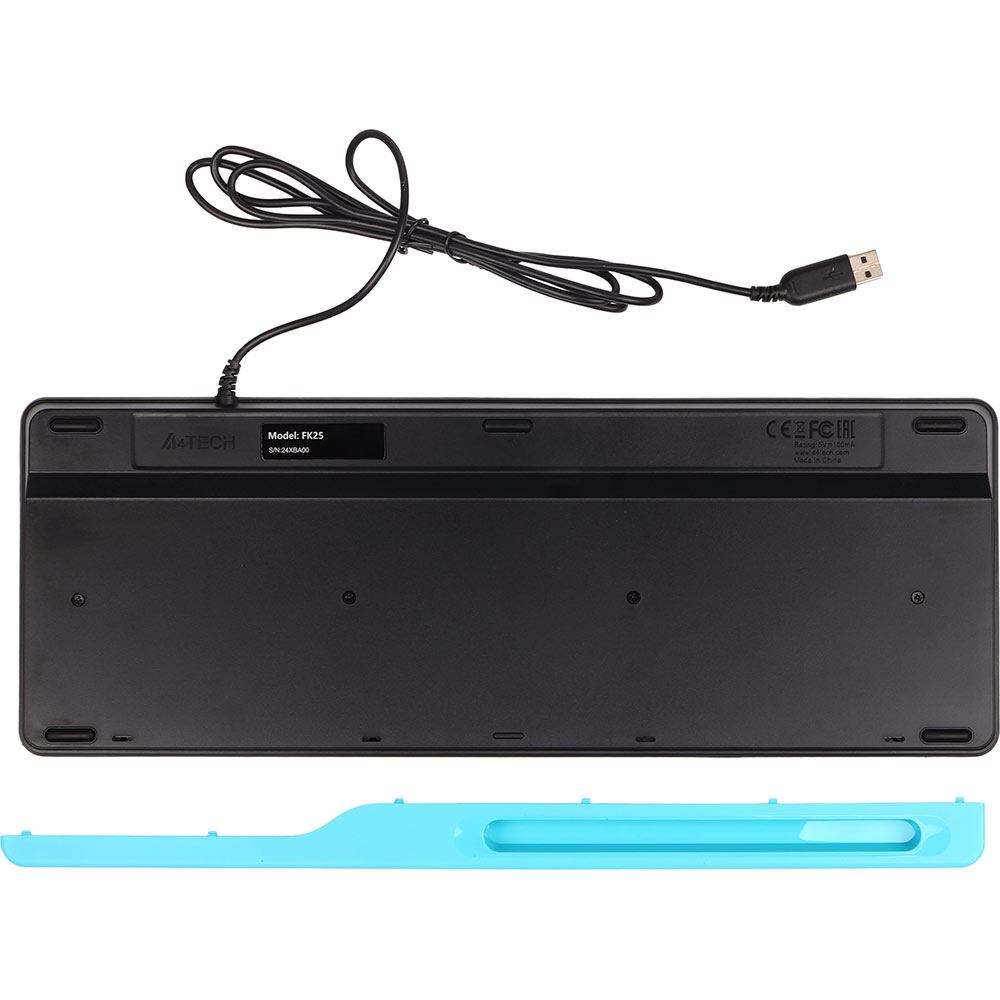 Клавіатура A4TECH FK25 (Black) Підключення дротове
