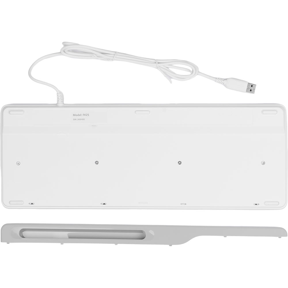 Клавиатура A4TECH FK25 (White) Конструкция мембранная