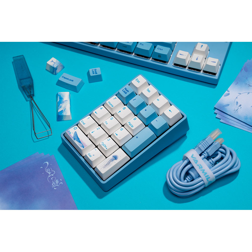 Клавиатура Varmilo VA21M Sea Melody Cherry MX Brown USB (VA21MN2N/LBPE7HV) Класс цифровой блок