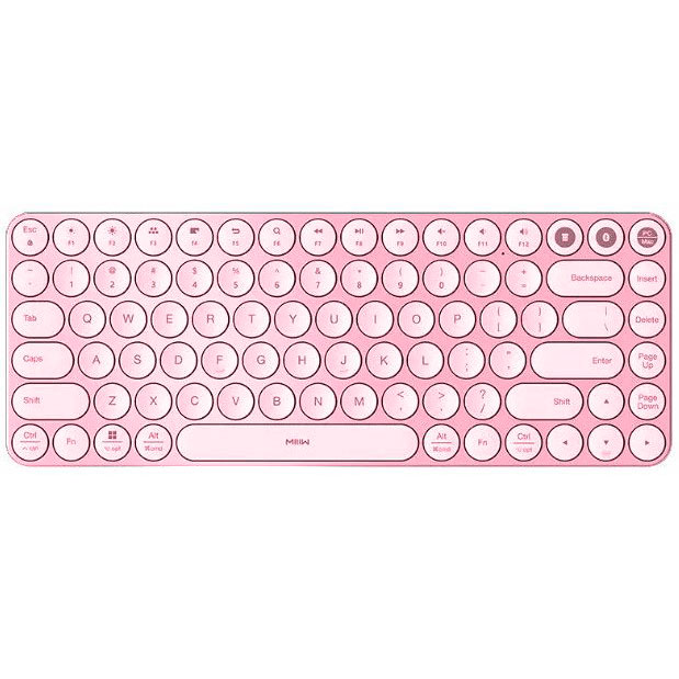 

Клавиатура MIIIW AIR85 Bluetooth Dual Mode MAC/iPad/PC (RU) Pink (MWXKT01 Pink), AIR85 Bluetooth Dual Mode MAC/iPad/PC (RU) Pink