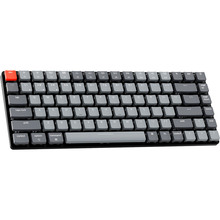 Бездротова клавіатура Keychron K3 Low Profile Hot-Swap Optical Brown White LED USB Bluetooth Black (K3D3_Keychron)