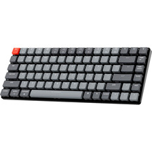 Бездротова клавіатура Keychron K3 Low Profile Hot-Swap Optical Brown White LED USB Bluetooth Black (K3D3_Keychron)
