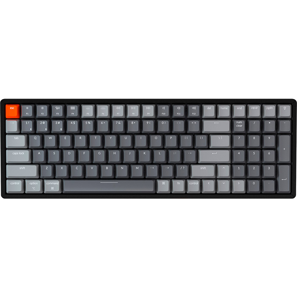 

Клавиатура Keychron K4 Aluminum Frame Gateron Blue RGB USB Bluetooth Black (K4C2_Keychron), K4 100 Key Aluminum Frame Gateron RGB Blue