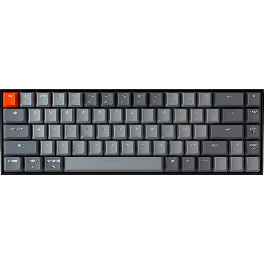 Клавіатура Keychron K6 Hot-Swap Gateron Red RGB USB Bluetooth Black (K6V1_Keychron) Клавіатура Keychron K6 Hot-Swap Gateron Red RGB USB Bluetooth Black (K6V1_Keychron)