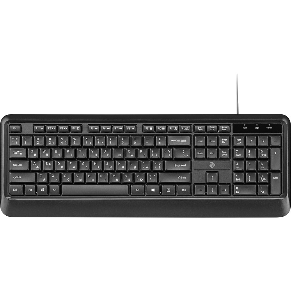 Клавиатура 2E KS130 USB Black (2E-KS130UB)