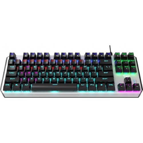 Клавіатура AULA Aegis Mechanical Keyboard EN/RU RED switch (6948391240299) Клас ігрова