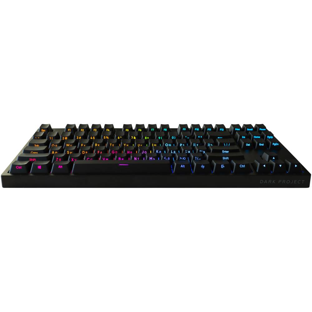 Клавиатура DARK PROJECT Pro KD87A ABS Gateron Optical 2.0 Red Black (DP-KD-87A-000210-GRD) Комплектация клавиатура