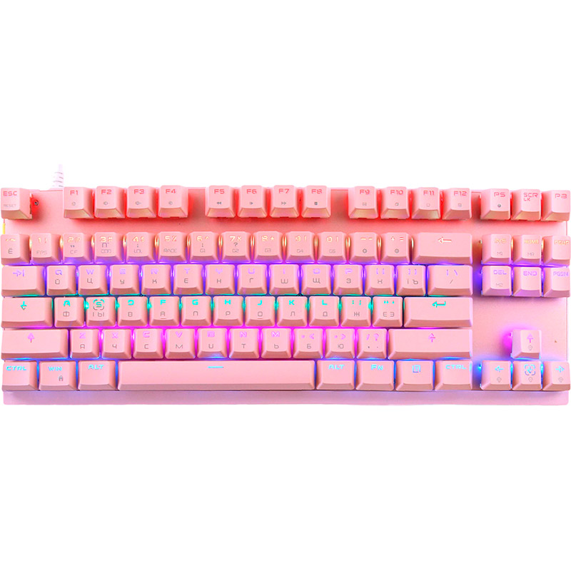 

Клавиатура MOTOSPEED K82 Outemu Red USB Pink (mtk82pmr), K82 Outemu Red (mtk82pmr) Pink USB