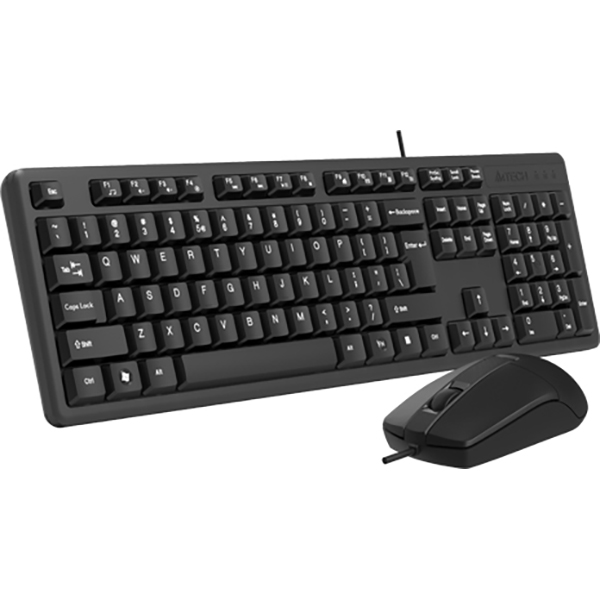 Комплект A4TECH KK-3330 Black Комплектация клавиатура+мышь