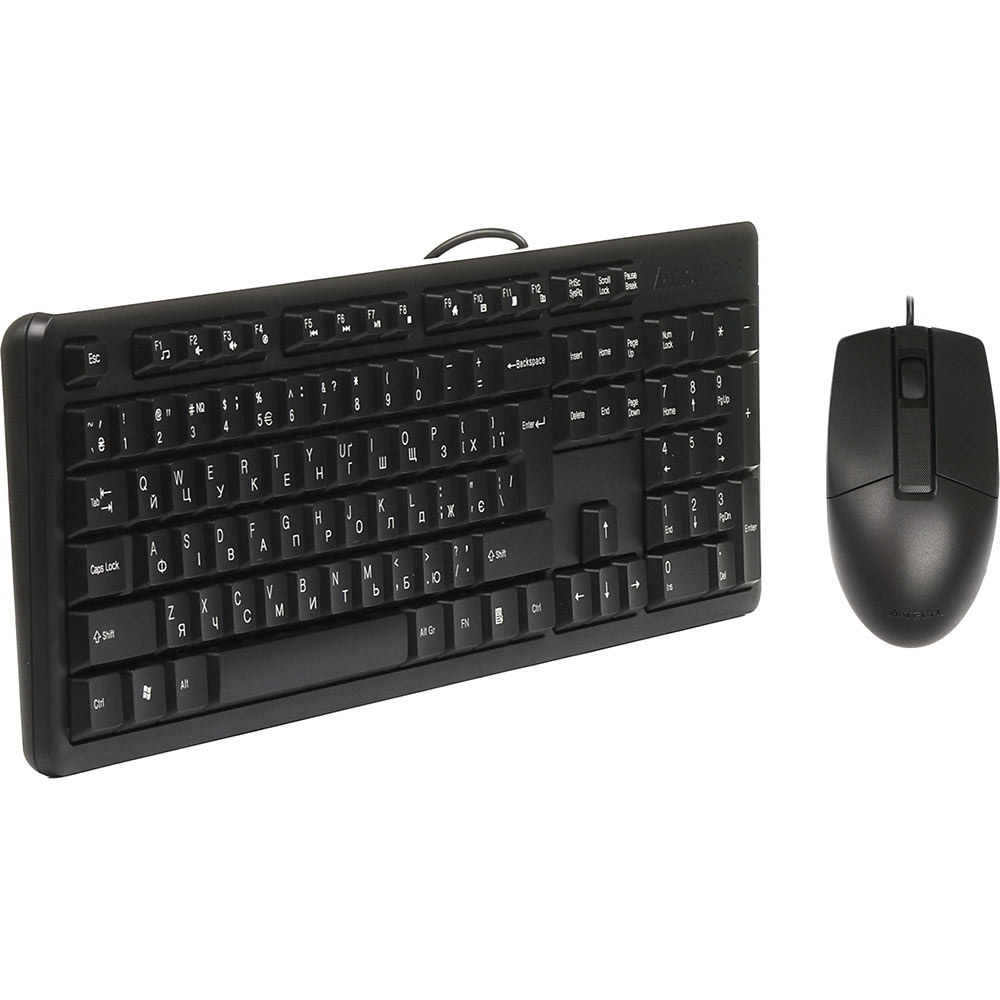 Комплект A4TECH KK-3330 Black Клас стандартна