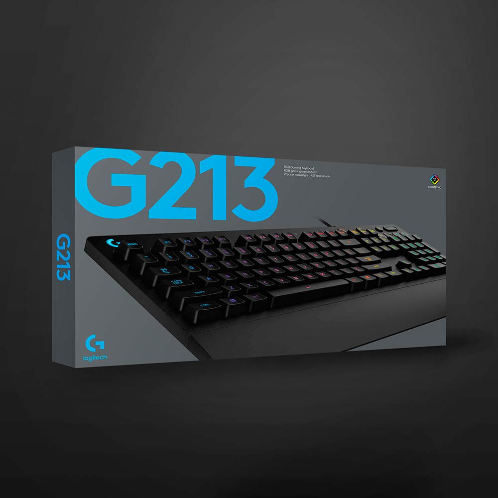 Фото Клавиатура Logitech G213 Prodigy Gaming Keyboard USB (920-010740)