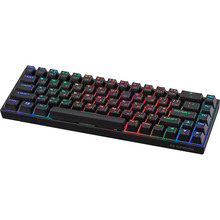 Клавиатура 2E GAMING KG380 RGB Gateron Brown Switch BT/USB Black  (2E-KG380UBK-BR)