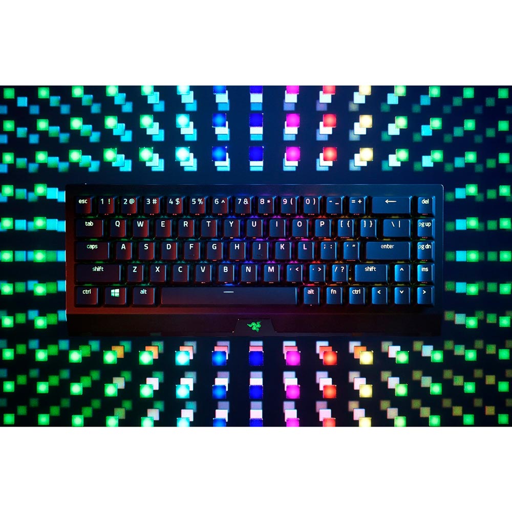 Обзор Клавиатура Razer BlackWidow V3 Mini HyperSpeed Green Switch RU RGB Black (RZ03-03891600-R3R1)