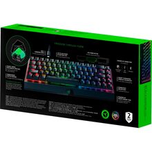 Клавиатура Razer BlackWidow V3 Mini HyperSpeed Green Switch RU RGB Black (RZ03-03891600-R3R1)