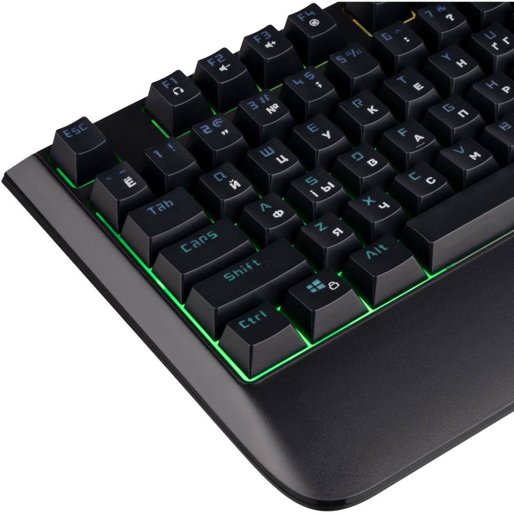 Зовнішній вигляд Клавіатура 2E GAMING KG325 LED USB Ukr Black (2E-KG325UB)