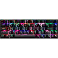 Клавиатура 2E GAMING KG370 RGB Gateron Blue Switch USB Ukr Black (2E-KG370UBK-BL)