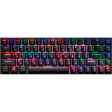 Клавиатура 2E GAMING KG370 RGB 68 key Ukr Gateron Brown Switch USB Black (2E-KG370UBK-BR)