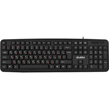 Клавиатура SVEN KB-S230 Black USB