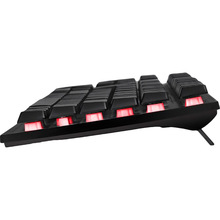 Клавіатура REAL EL Comfort 7011 Backlit Black