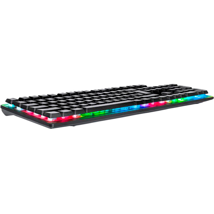 Клавіатура REAL EL Comfort 7011 Backlit Black Інтерфейс USB