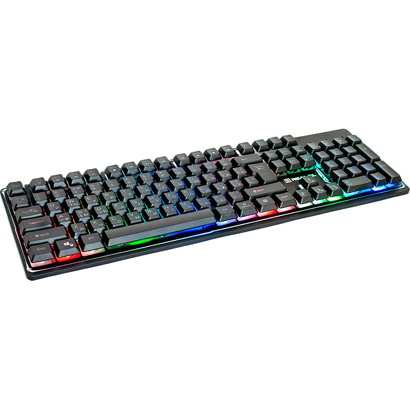 Клавіатура REAL EL Comfort 7011 Backlit Black Клас стандартна