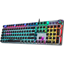 Клавиатура AULA Fireshock V5 Mechanical Wired Keyboard RED switch Black (6948391240602)