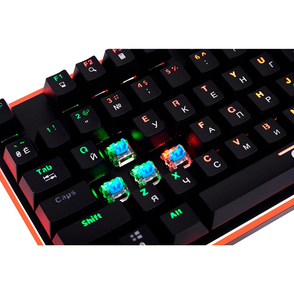 Зовнішній вигляд Клавіатура ERGO KB-955 RGB Black (KB-955)