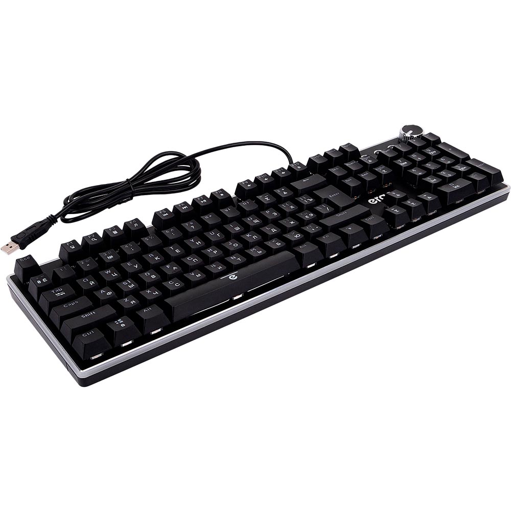 Замовити Клавіатура ERGO KB-955 RGB Black (KB-955)