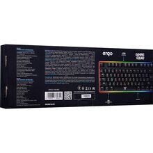 Клавіатура ERGO KB-955 RGB Black (KB-955)