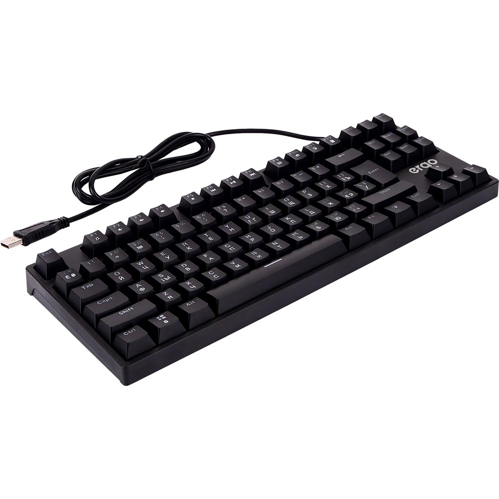 Замовити Клавіатура ERGO KB-915 TKL Black (KB-915)