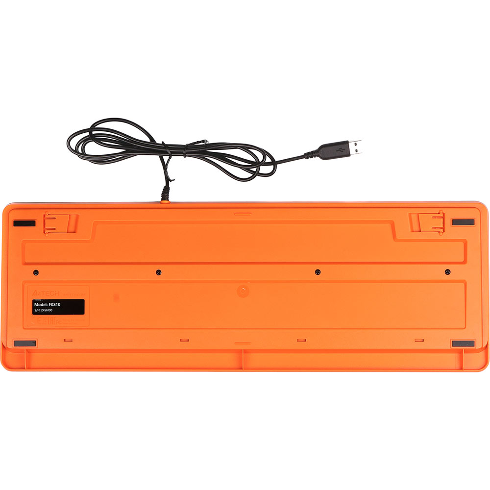 Внешний вид Клавиатура A4TECH FKS10 Orange