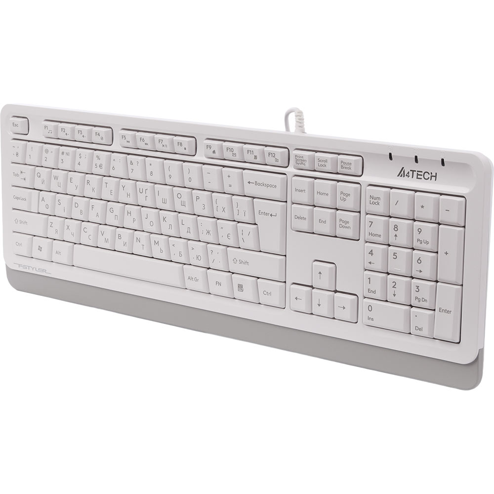 Клавиатура A4TECH FKS10 White Класс стандартная