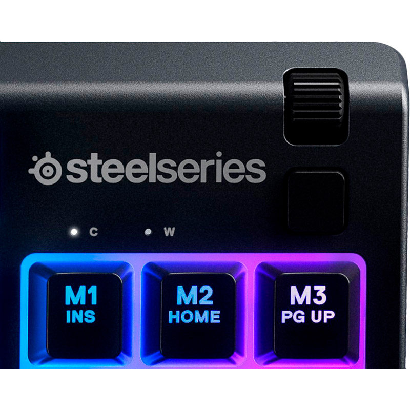 Изображение Клавиатура STEELSERIES APEX 3 TKL UA (64831)