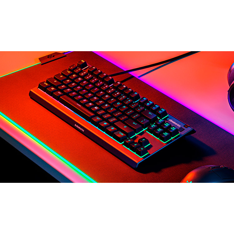 Замовити Клавіатура STEELSERIES APEX 3 TKL UA (64831)