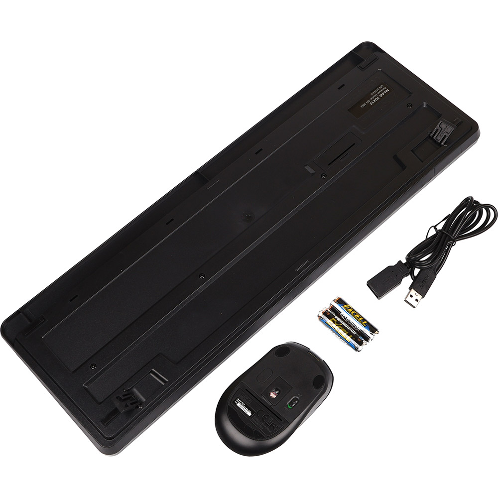 Комплект A4TECH Fstyler FG1012 Black Конструкция мембранная