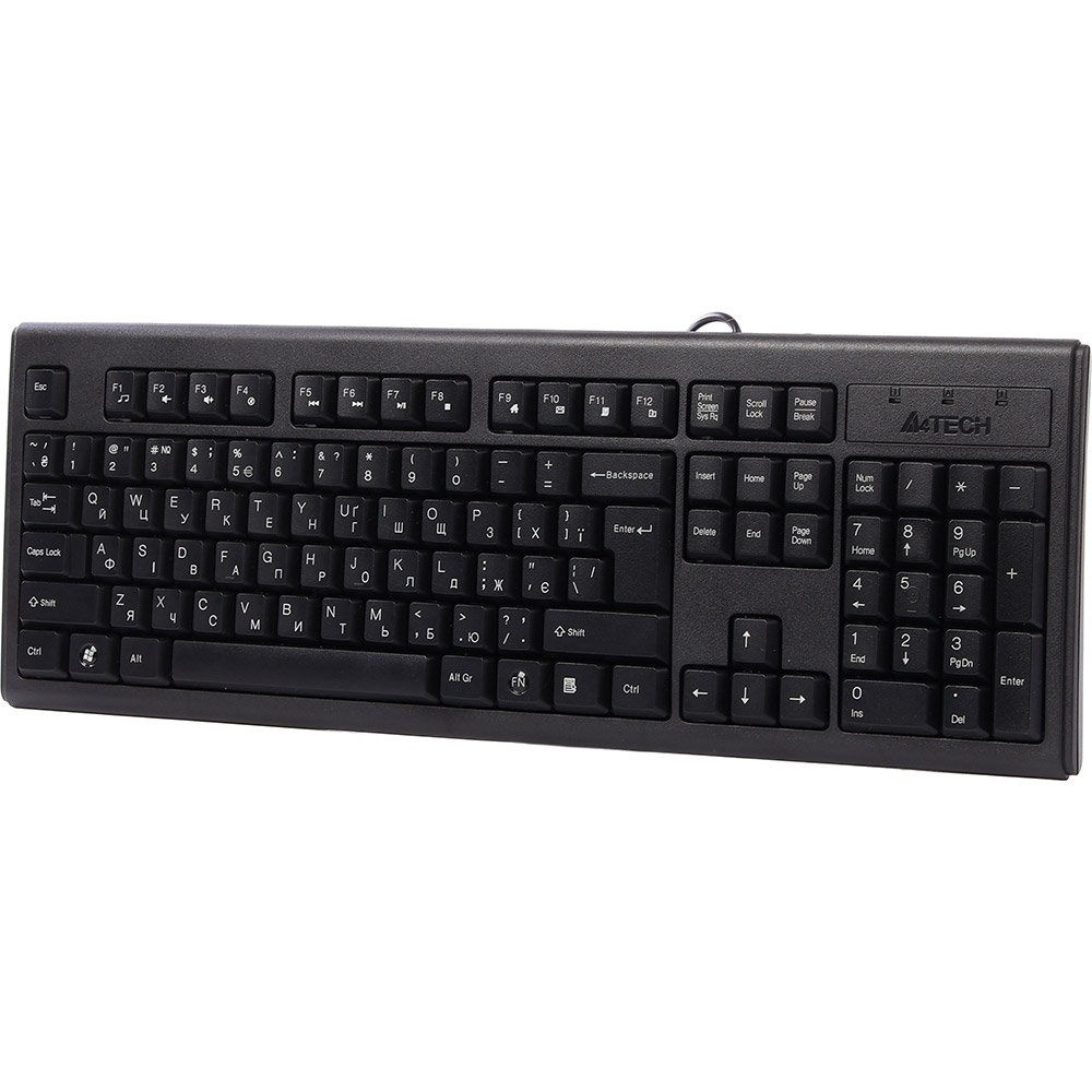 Клавіатура A4 TECH KM-720 Black, USB Комплектація клавіатура