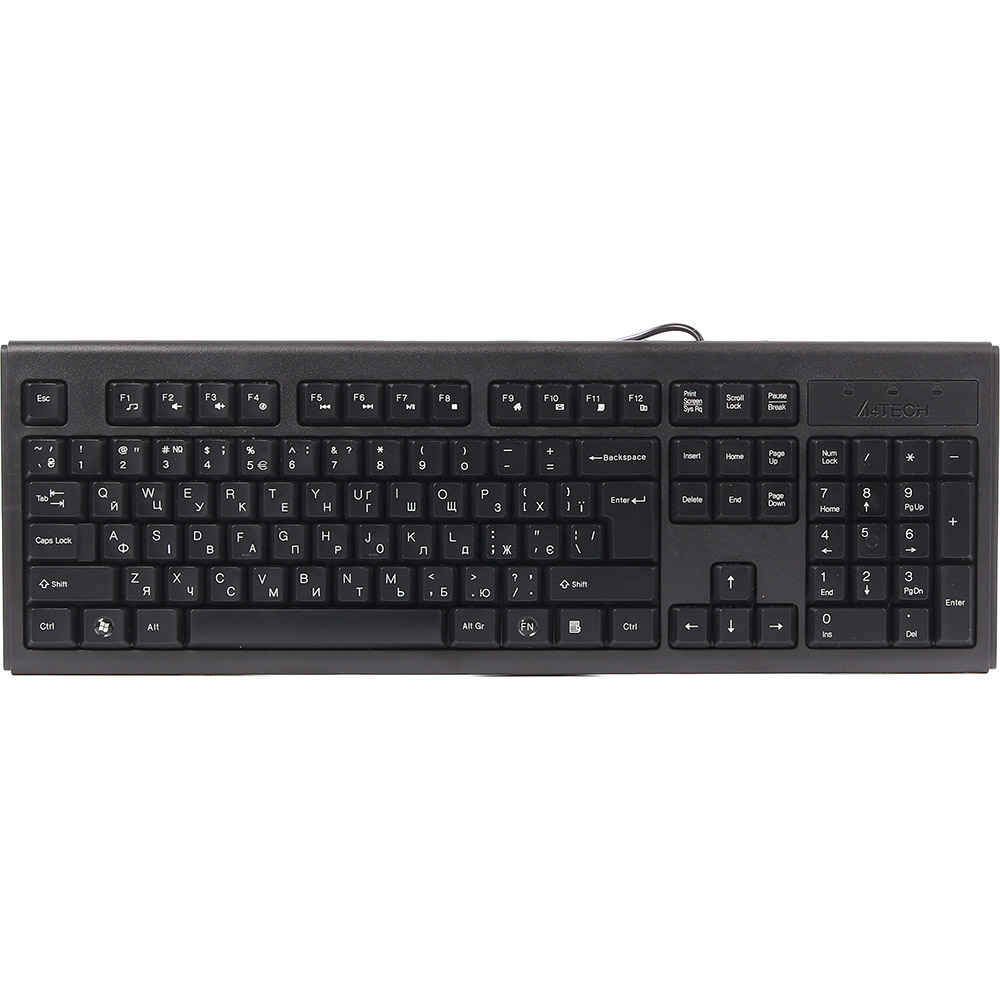 Клавіатура A4 TECH KM-720 Black, USB