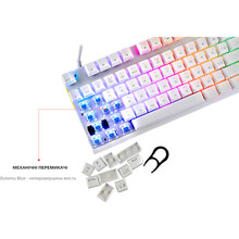 Клавиатура MOTOSPEED K82 Hot-Swap Outemu Blue White USB (mtk82whsb)
